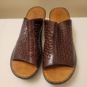 Josef Seibel Leather Sandals -Size 42